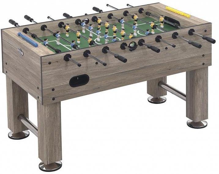 Игровой стол - футбол "Champion Pro" (140х74х86, сельский дуб)