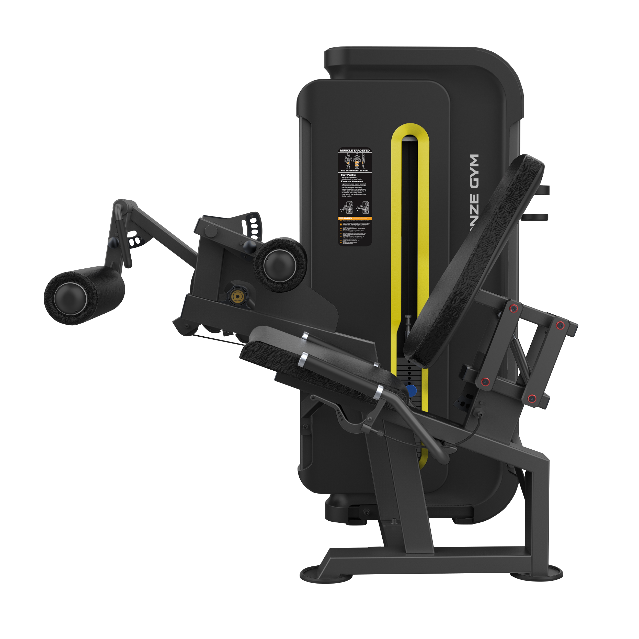 BRONZE GYM BW-3086 Сгибание/Разгибание ног сидя