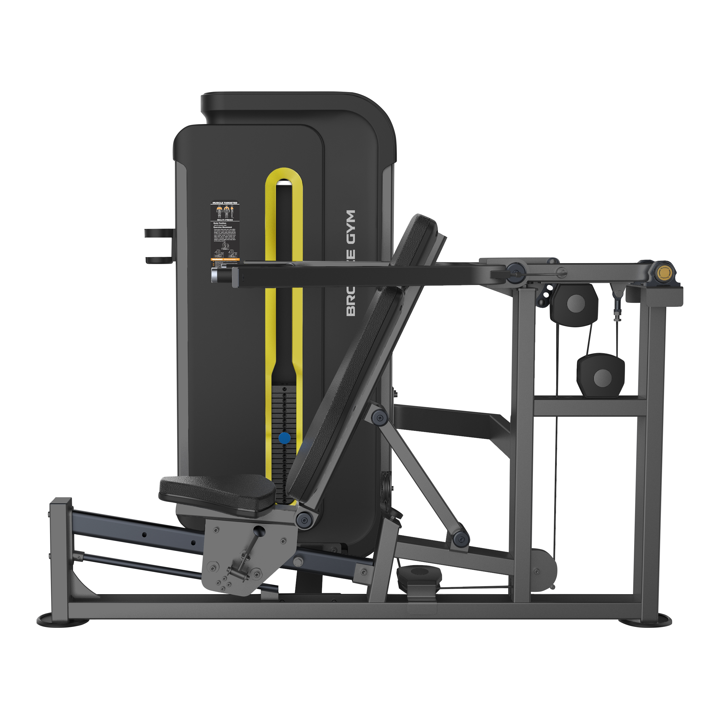 BRONZE GYM BW-3084 Жим от груди/плеч
